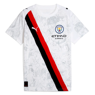 Puma 2025 Manchester City Youth Club World Cup KidSuper Stadium Home Soccer Jersey (Front)