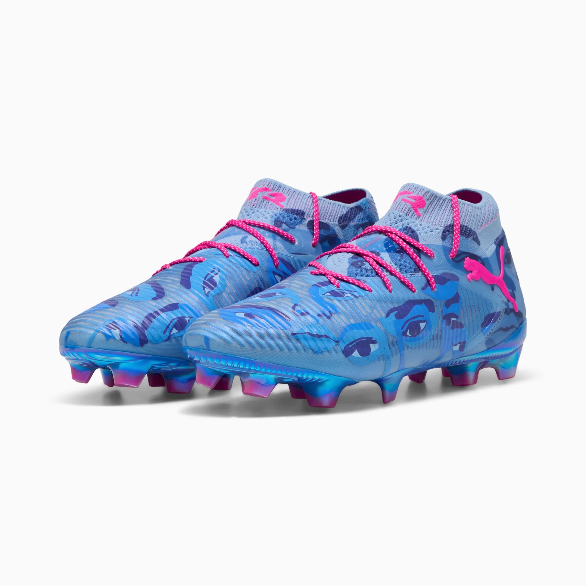Puma Future 8 Ultimate Firm Ground Soccer Cleats - KidSuper (FA25) (Pair - Lateral)