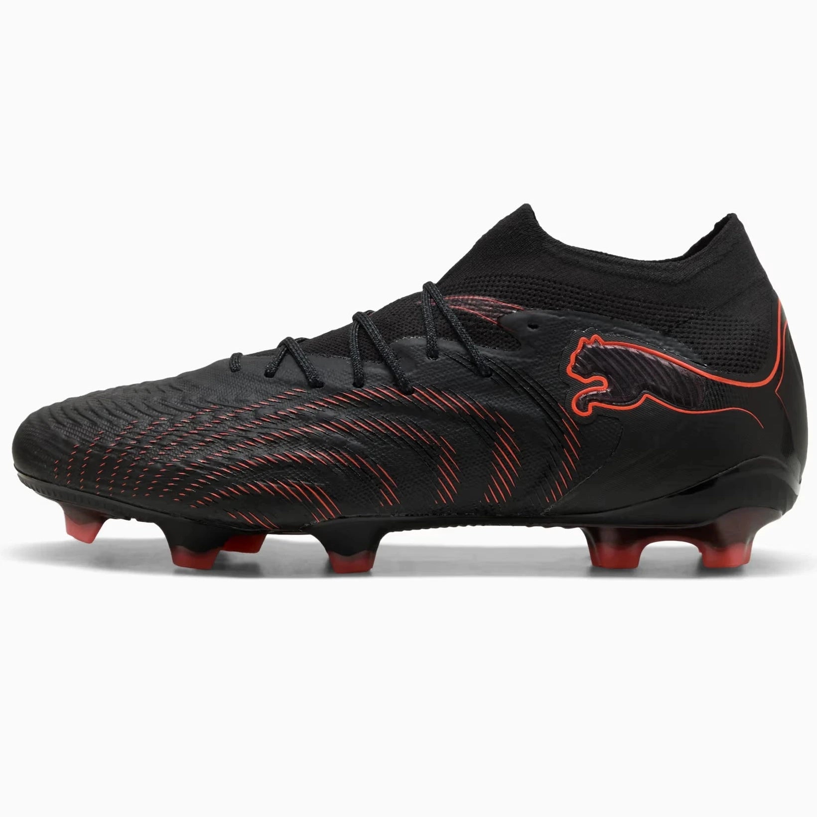 PUMA ブラック サッカーシューズ FG Puma Future 9 Ultimate Firm Ground Soccer Cleats - Eclipse Pack