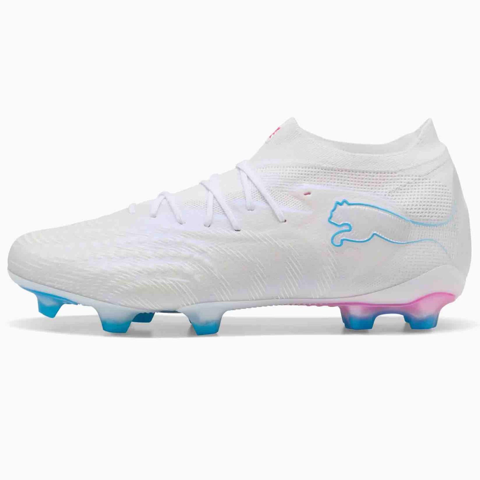 Puma Future 9 Ultimate Firm Ground Soccer Cleats - White Pack