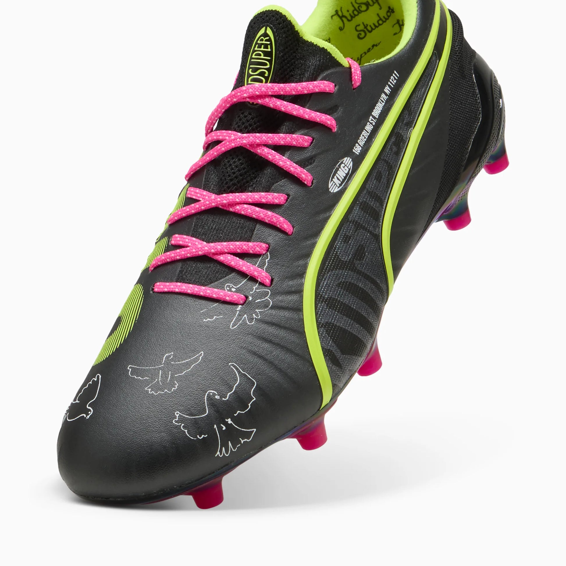 Puma King Ultimate Firm/Artificial Ground Soccer Cleats - KidSuper (FA25) (Detail 1)