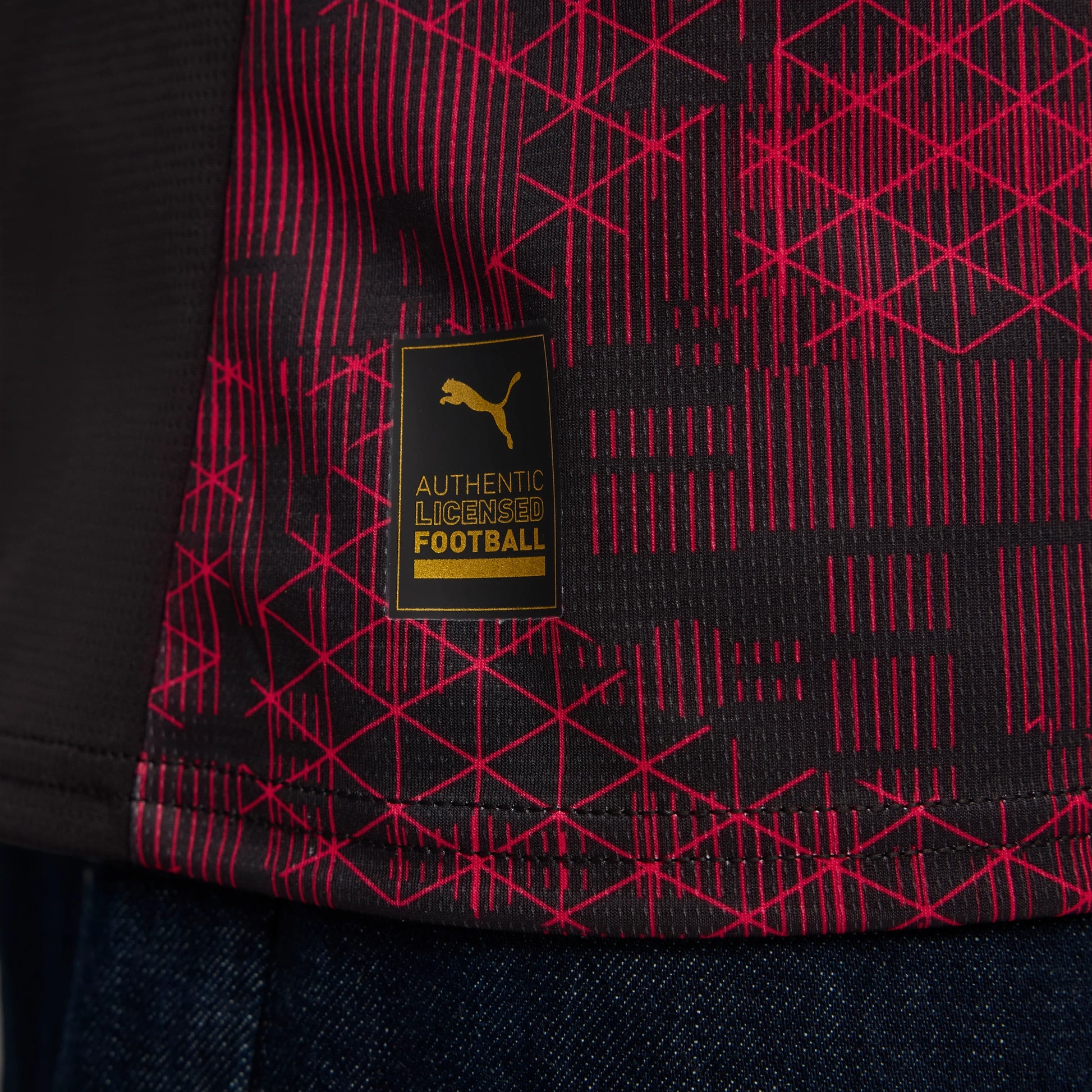 Puma 2025-26 RB Leipzig Men's Stadium Third Soccer Jersey (Detail 2)