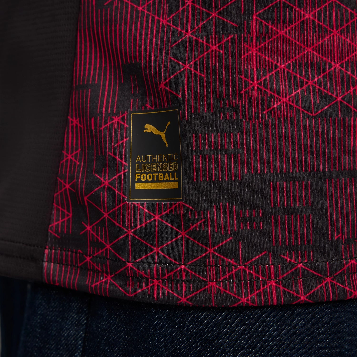 Puma 2025-26 RB Leipzig Men's Stadium Third Soccer Jersey (Detail 2)