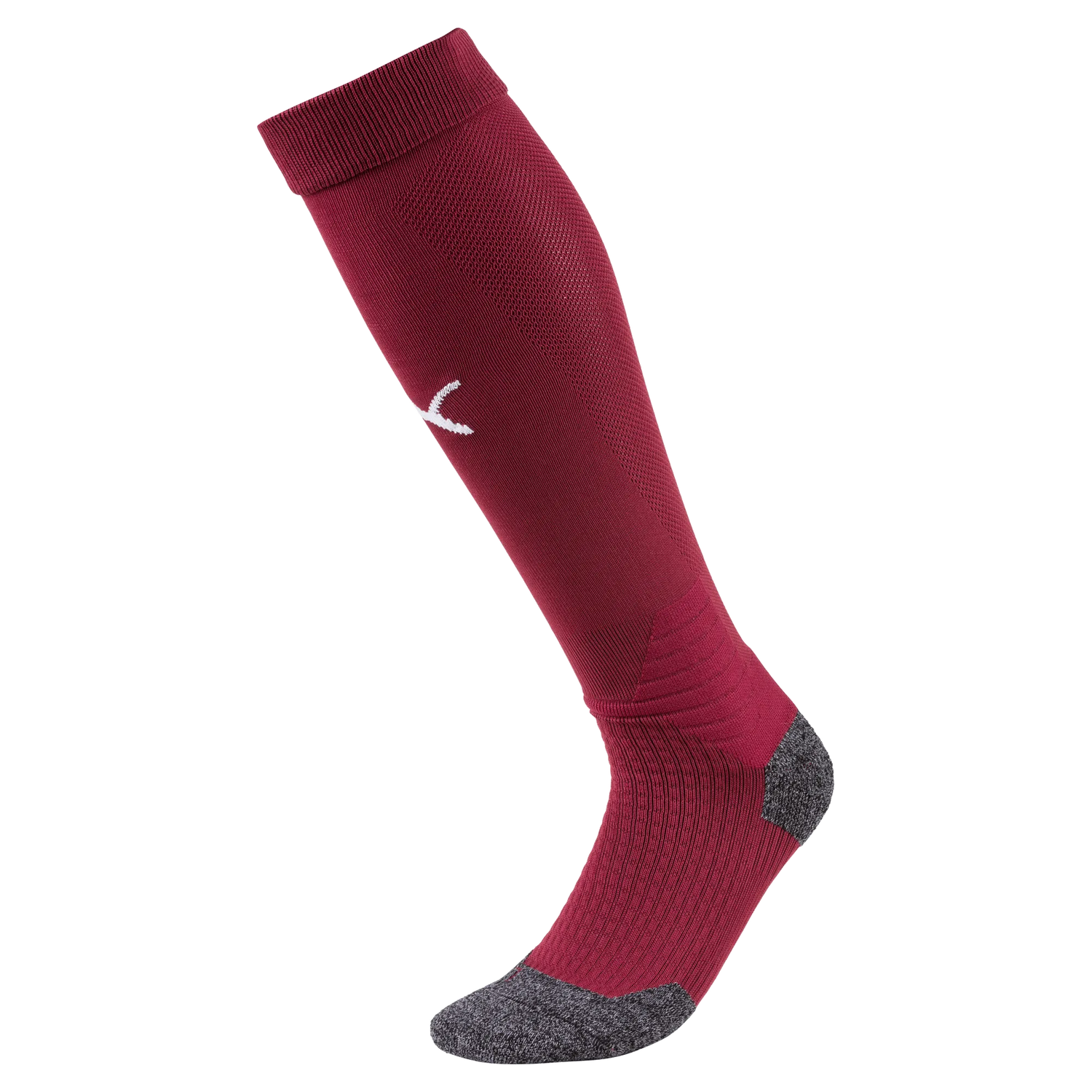 Puma Team Liga Socks Cordovan-White (Single - Lateral)