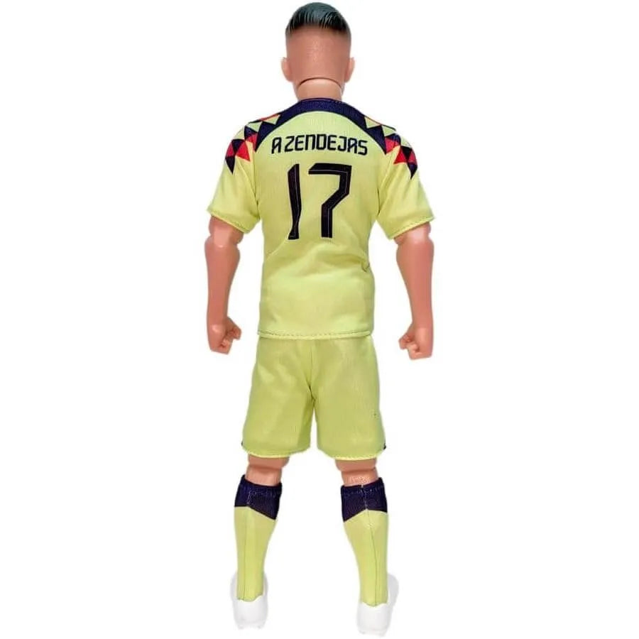 Sockers Action Figure A. Zendejas Club America (Back)