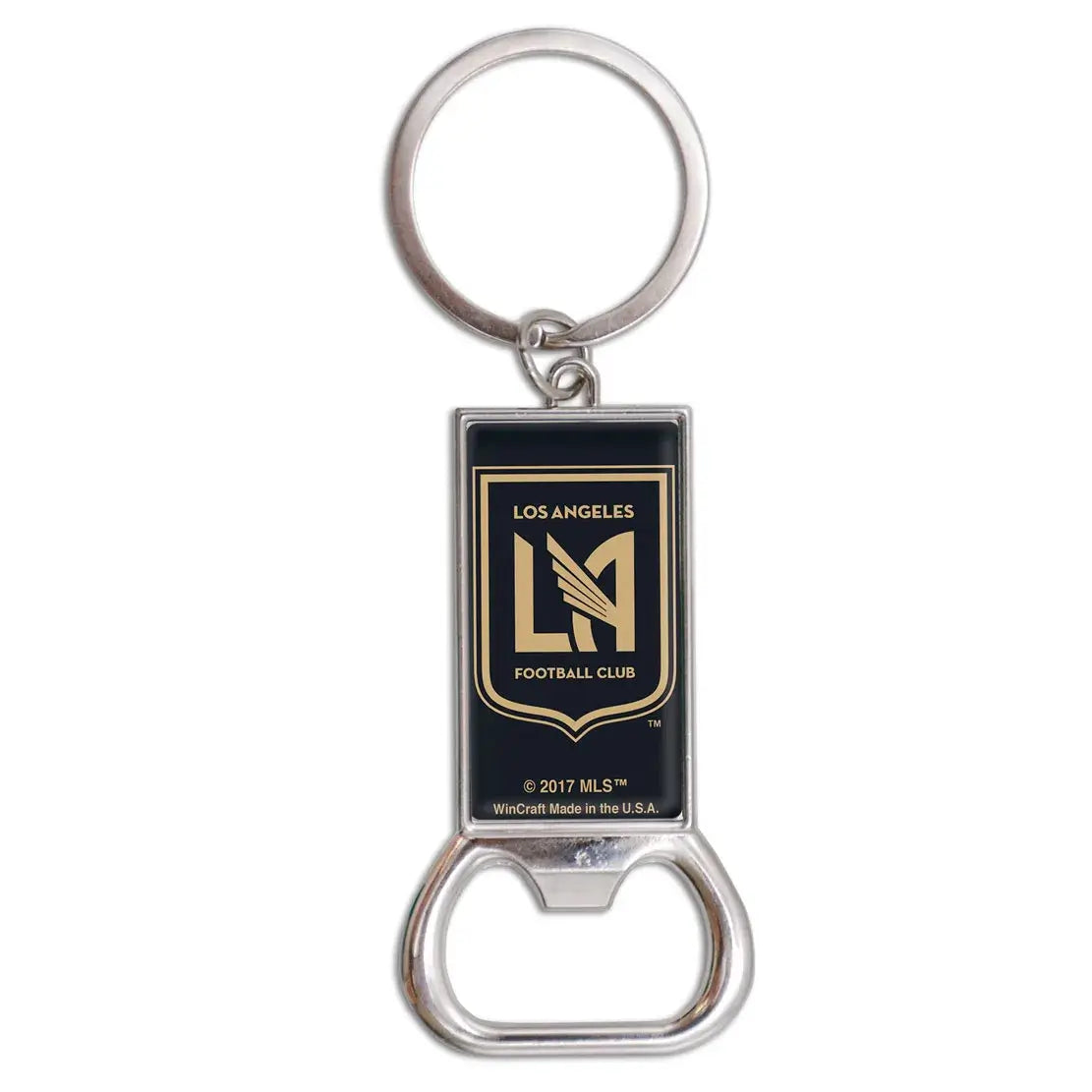 Wincraft LAFC Bottle Opener Key Ring (Front)