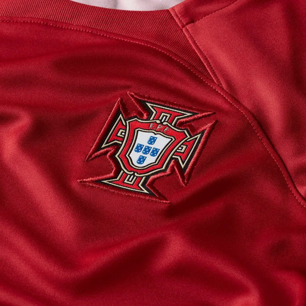 Nike 2022-23 Portugal YOUTH Home Jersey - Red-Green