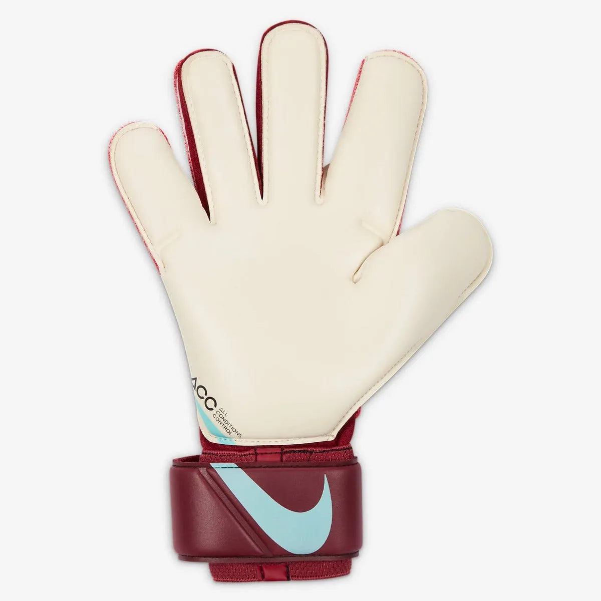 Nike Vapor Grip 3 Goalkeeper Gloves - Siren Red-Dynamic Blue (Single - Inner)