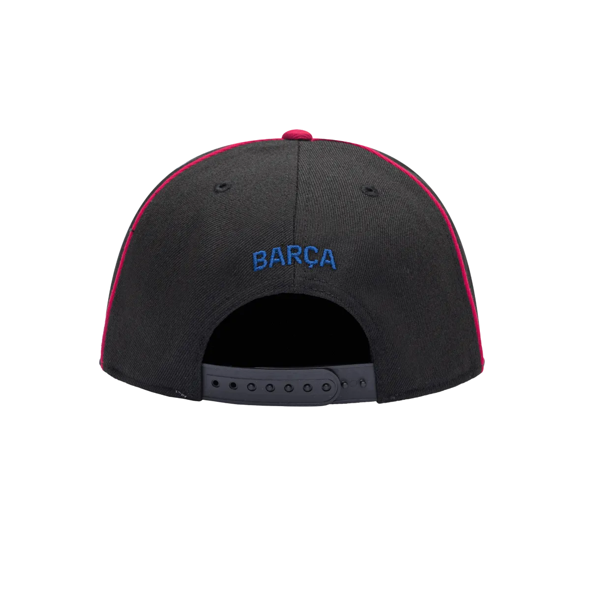 FI Collection Barcelona Cali Night Snapback Hat - Black (Back)