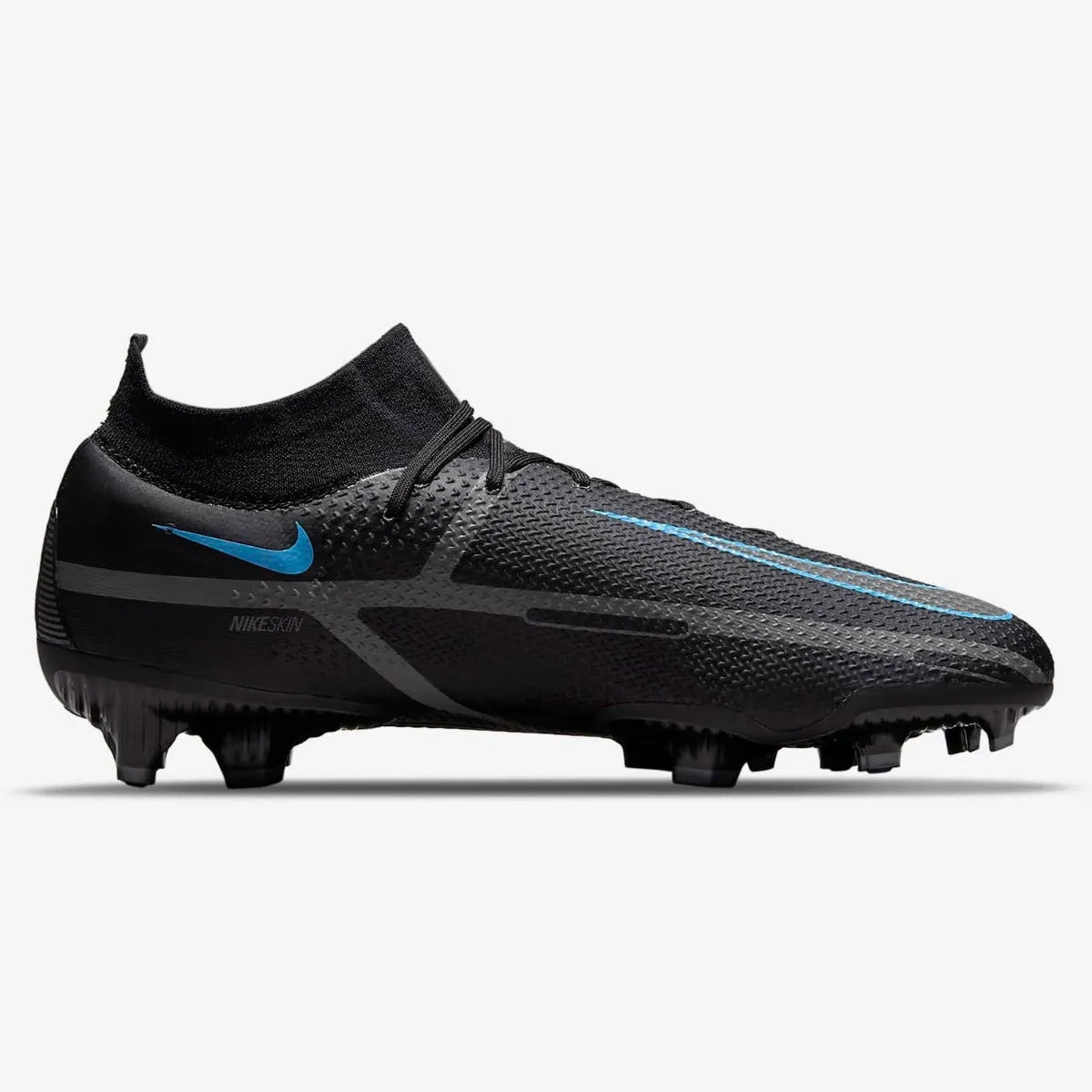 Nike Phantom GT2 PRO DF FG - Black-Blue (Side 2)