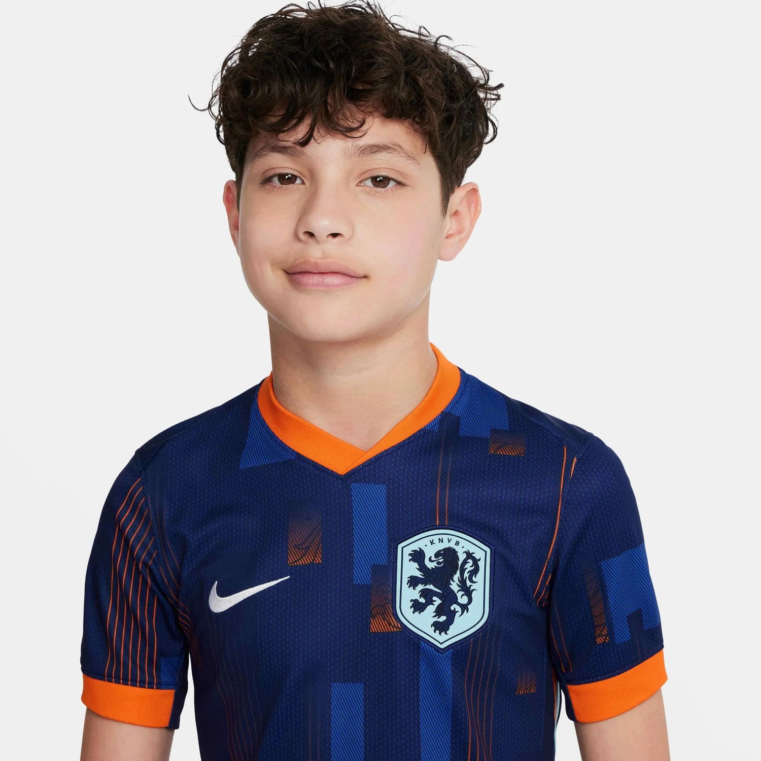 Nike 2024-25 Netherlands Youth Stadium Away Jersey (Detail 1)