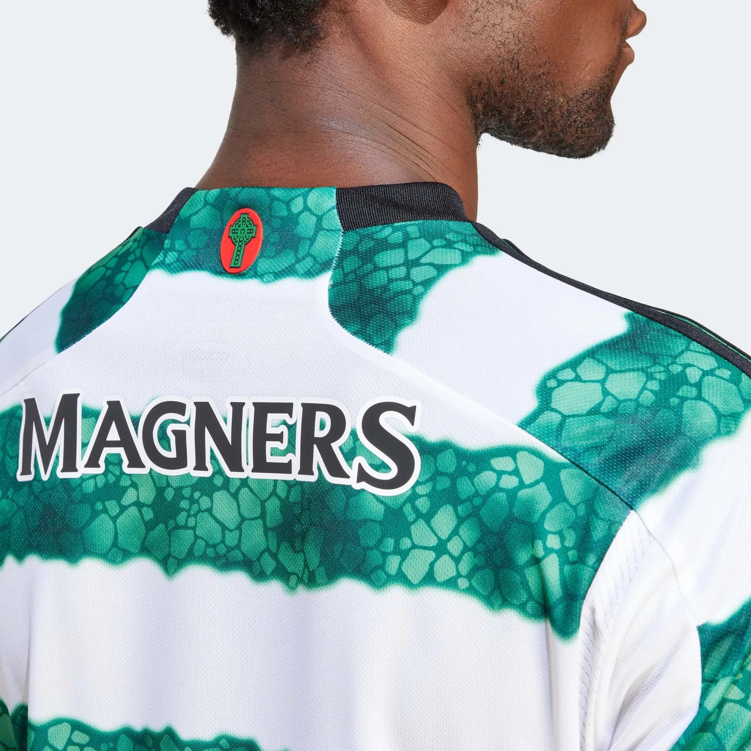 adidas 2023-24 Celtic Men's Stadium Home Jersey (Detail 3)