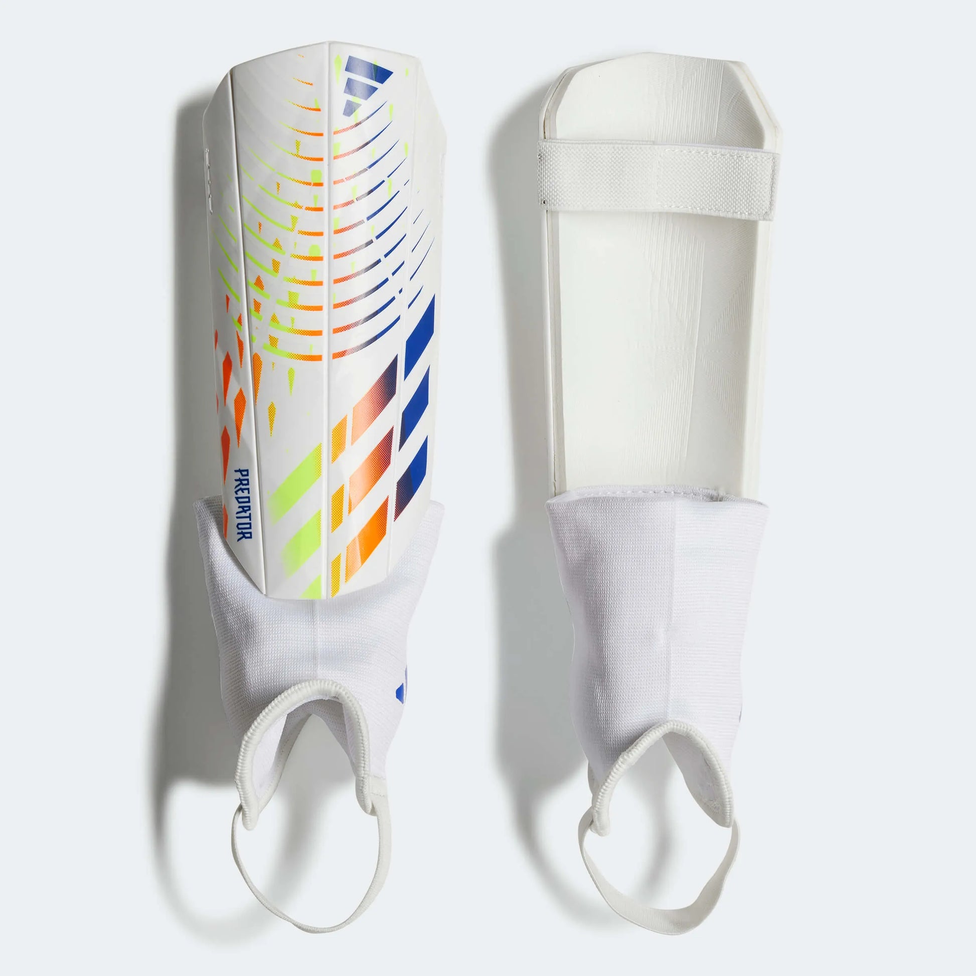 adidas FA22 Predator SG Match Shin Guards - White-Multi (Pair)