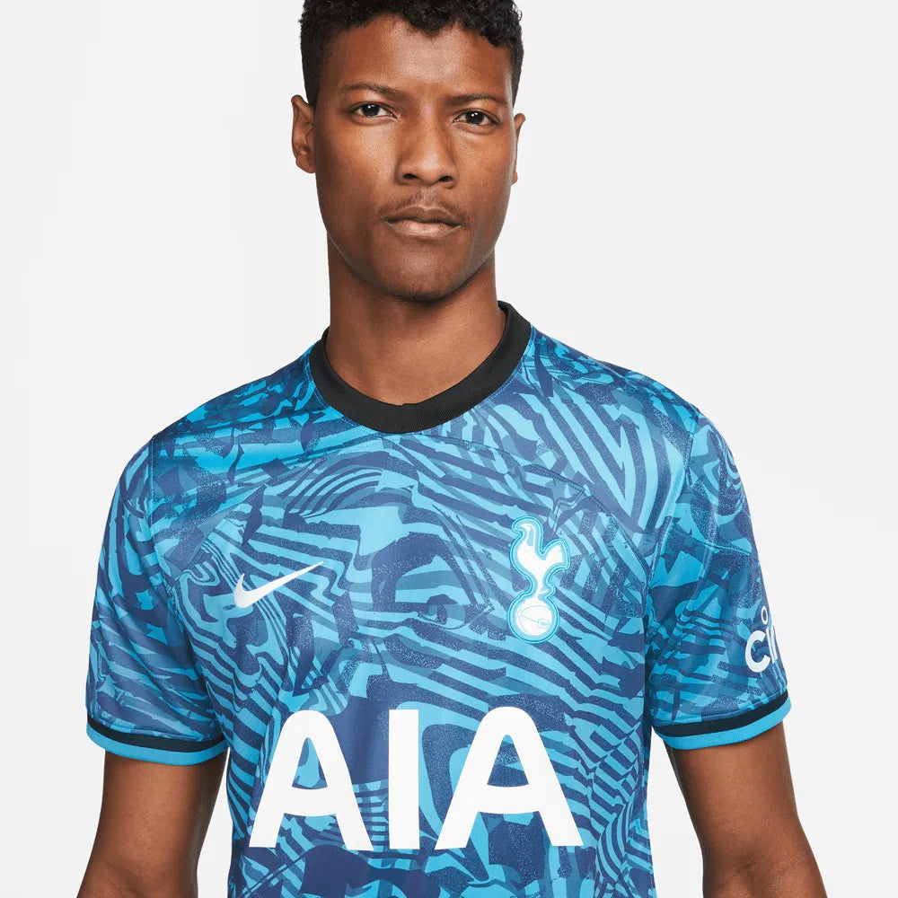 Nike 2022-23 Tottenham Third Jersey Turquoise (Detail 1)