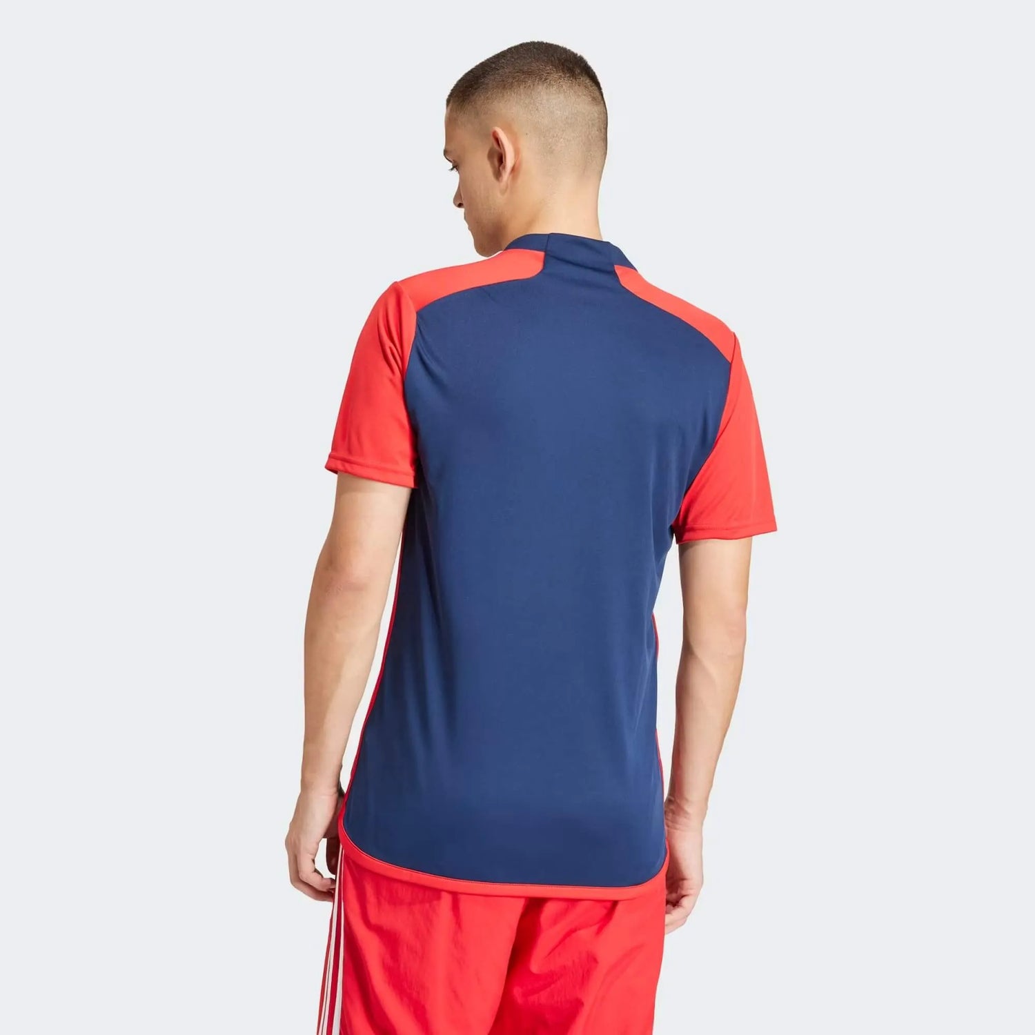 adidas 2024-25 New England Revolution Men's Stadium Home Jersey (Model - Back)
