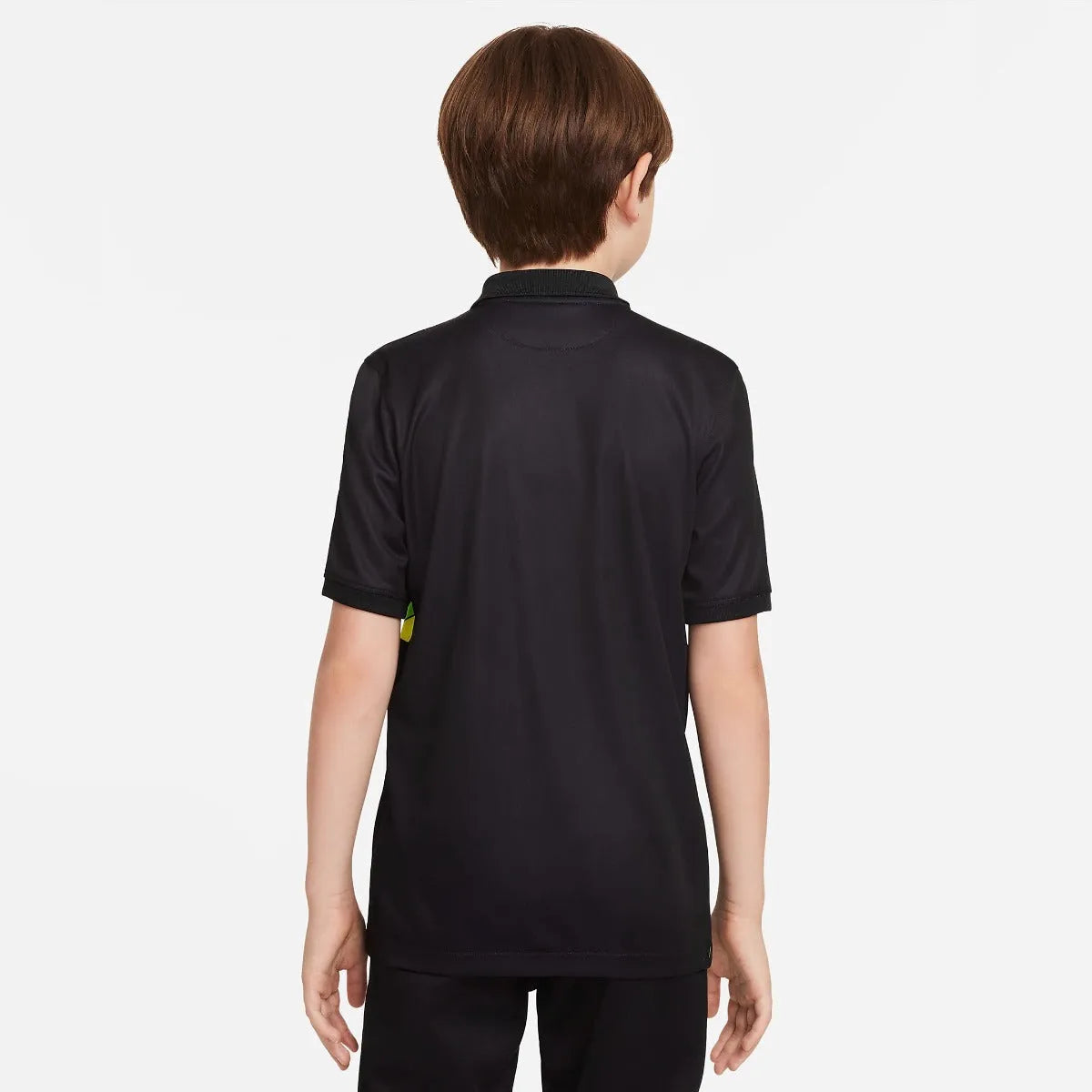 Nike 2021-22 Inter Milan Youth Stadium Third Jersey - Black (Model - Back)