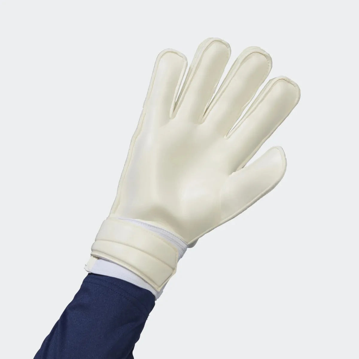 adidas Predator GL Goalkeeper Training Gloves - White-Hi Res Blue (Single - Inner)