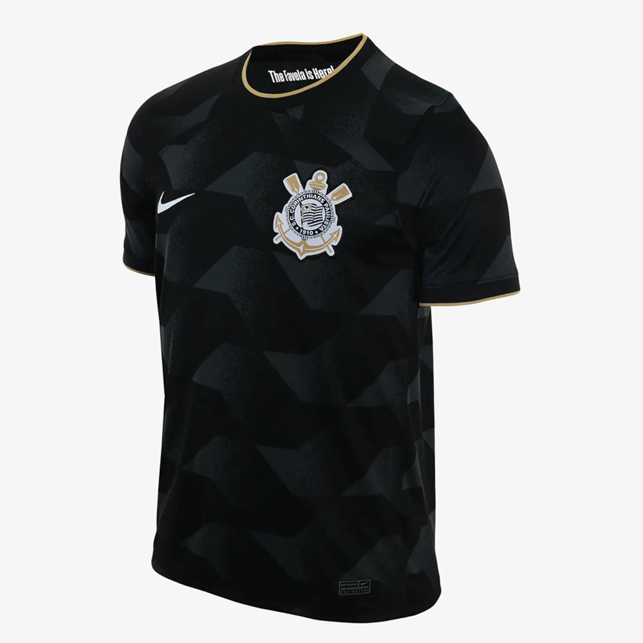 Nike 2022-23 Corinthians Away Jersey - Anthracite-White (Front)