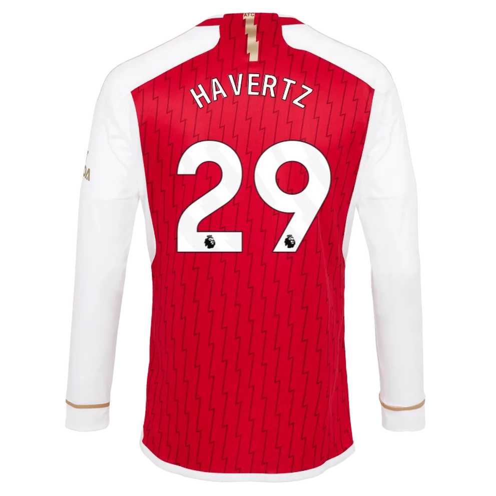 adidas 2023-24 Arsenal Men's Stadium Home Long-Sleeve Jersey