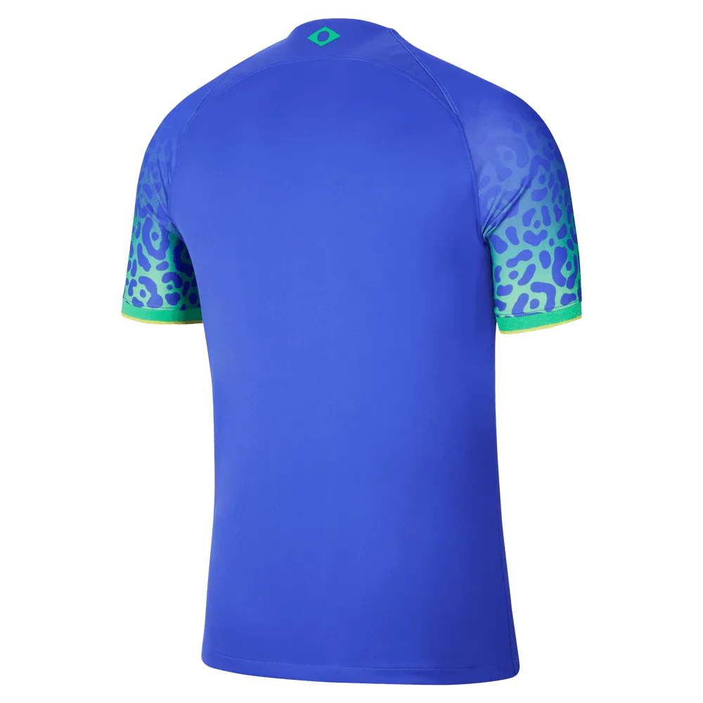 Nike 2022-23 Brazil Away Jersey (Back)