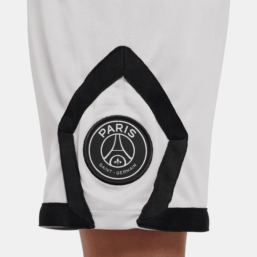 Jordan 2022-23 PSG Youth Away Short Smoke Grey (Detail 2)