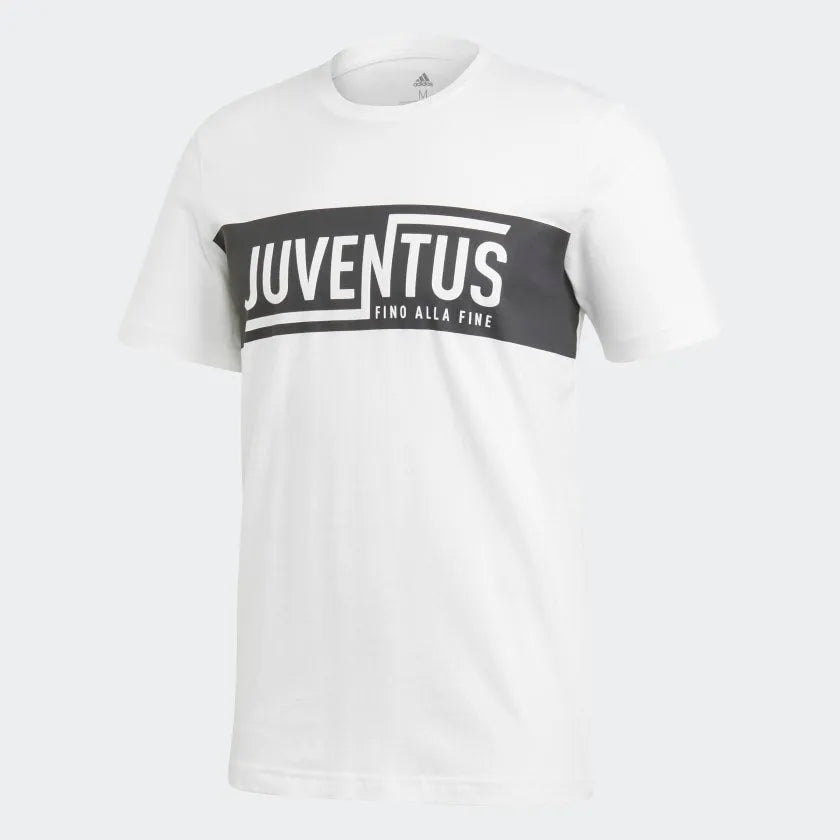 adidas 2019-20 Juventus Street Graphic Tee - White-Black – ProSoccer
