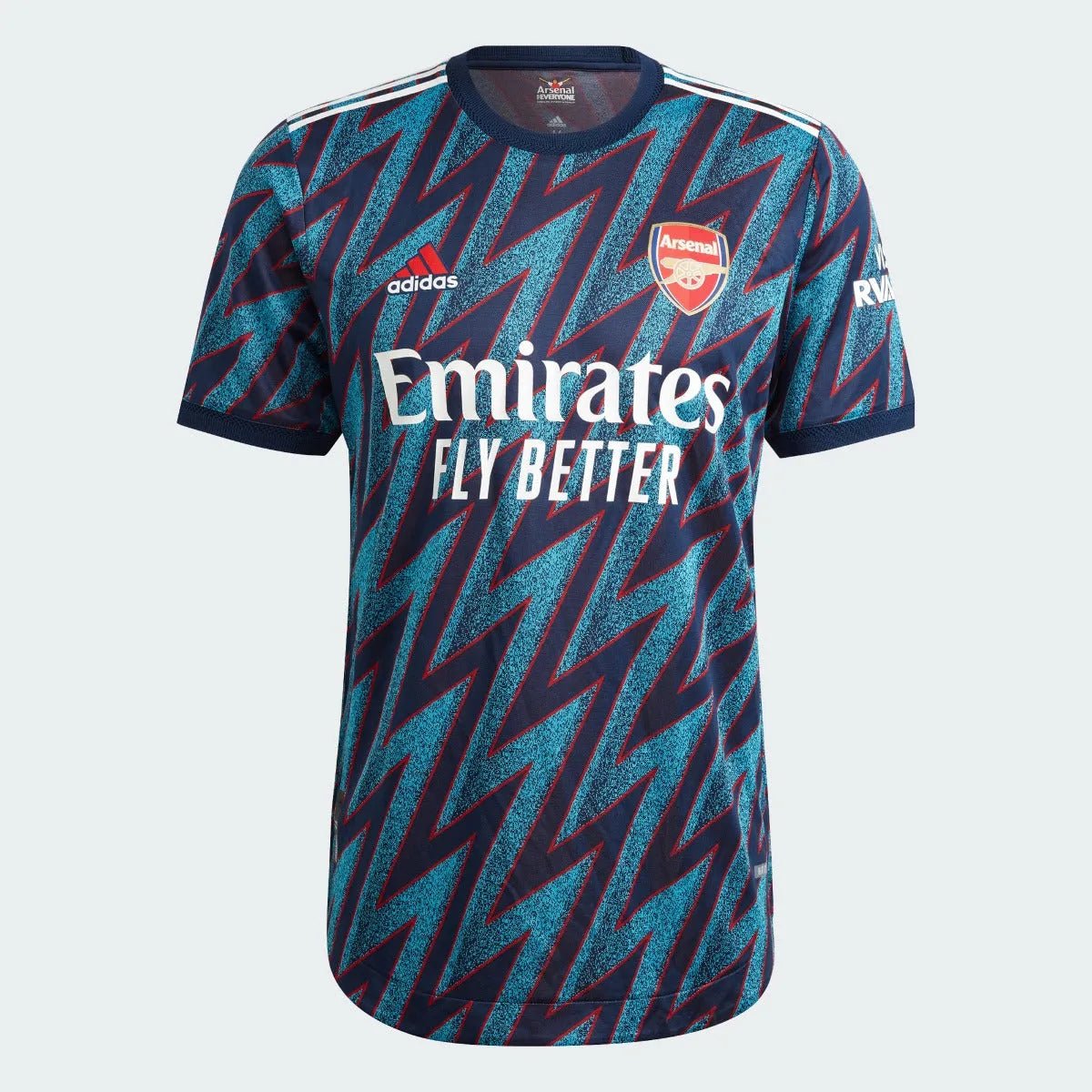 Adidas 2021-22 Arsenal Authentic Third Soccer Jersey - Mystery