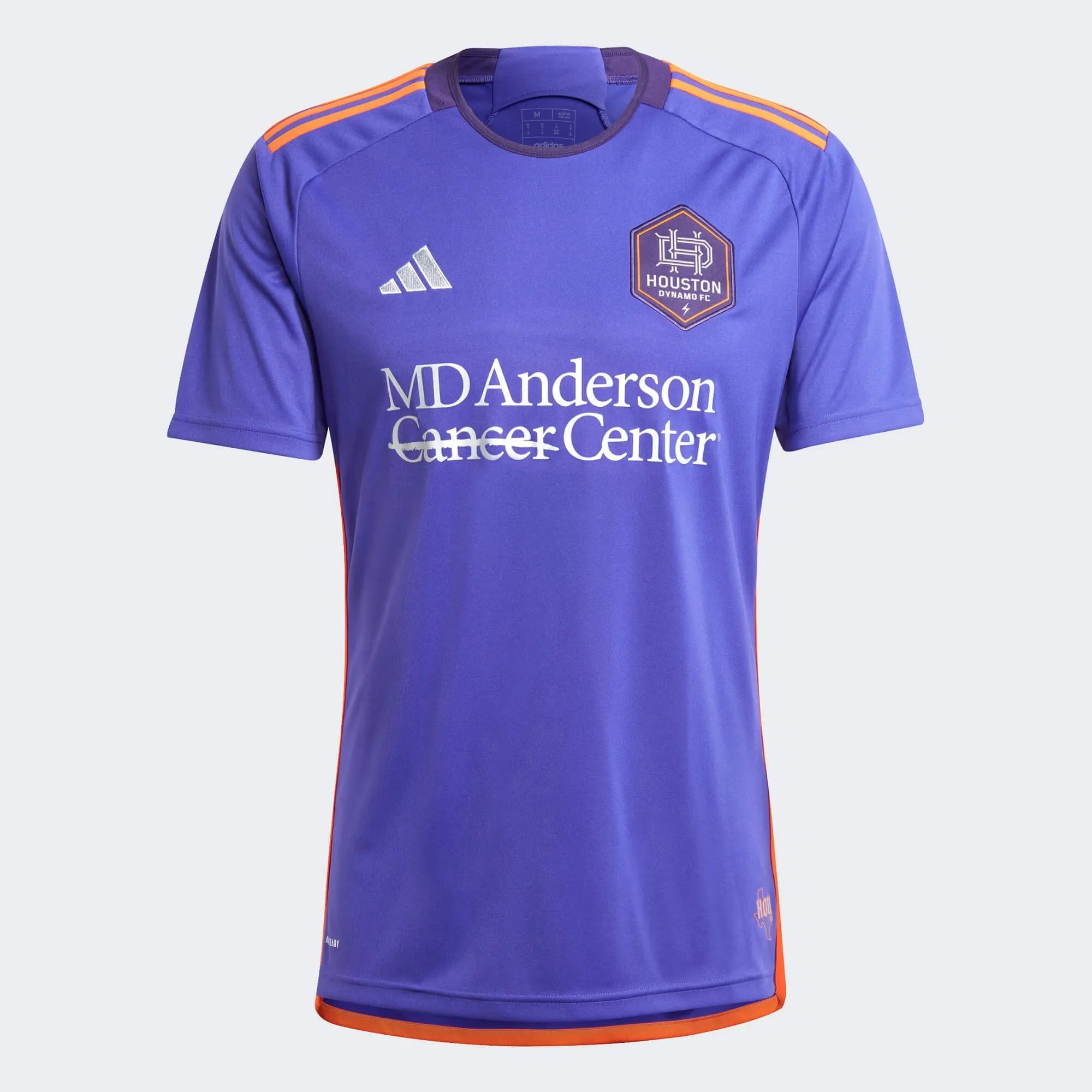 adidas 2024-25 Houston Dynamo Men's Stadium Away Soccer Jersey