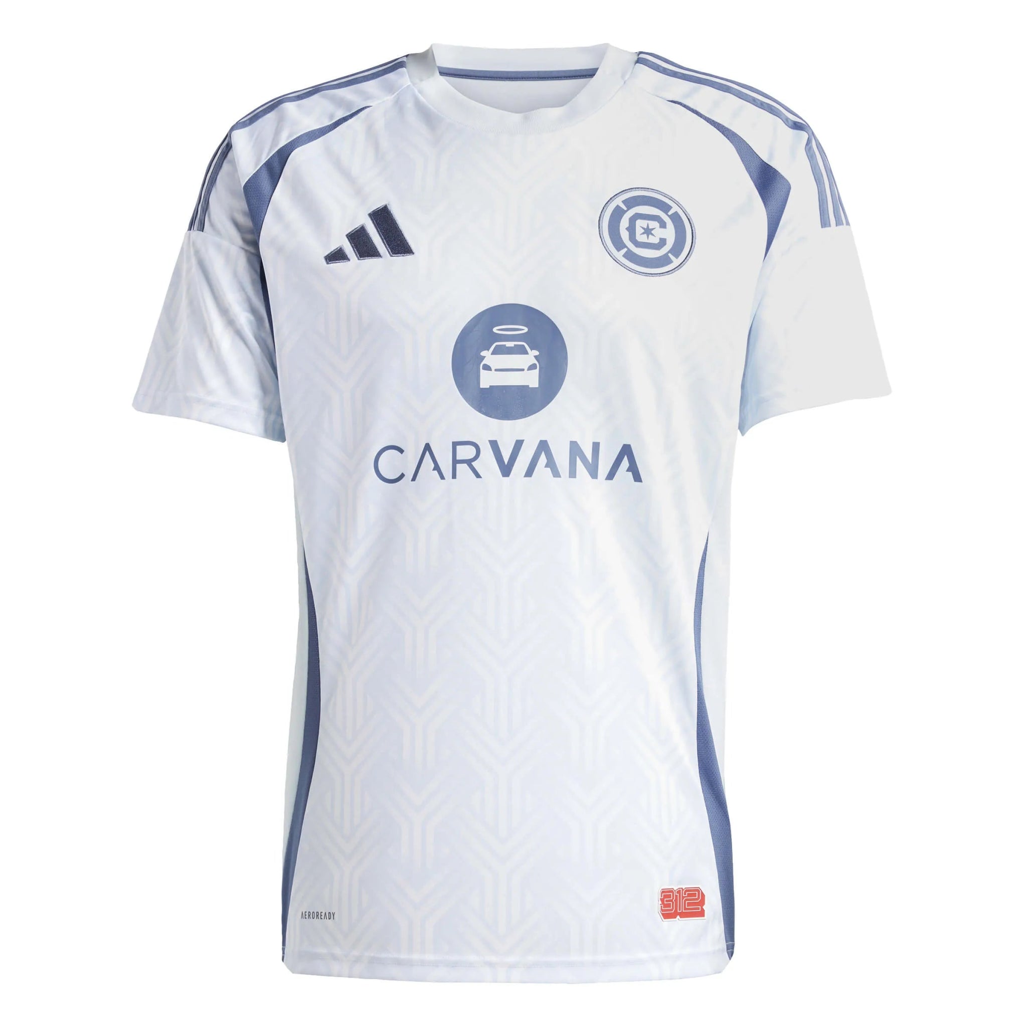 サッカーユニフォーム シカゴファイア adidas 2025-26 Chicago Fire Men's Stadium Away Soccer Jersey