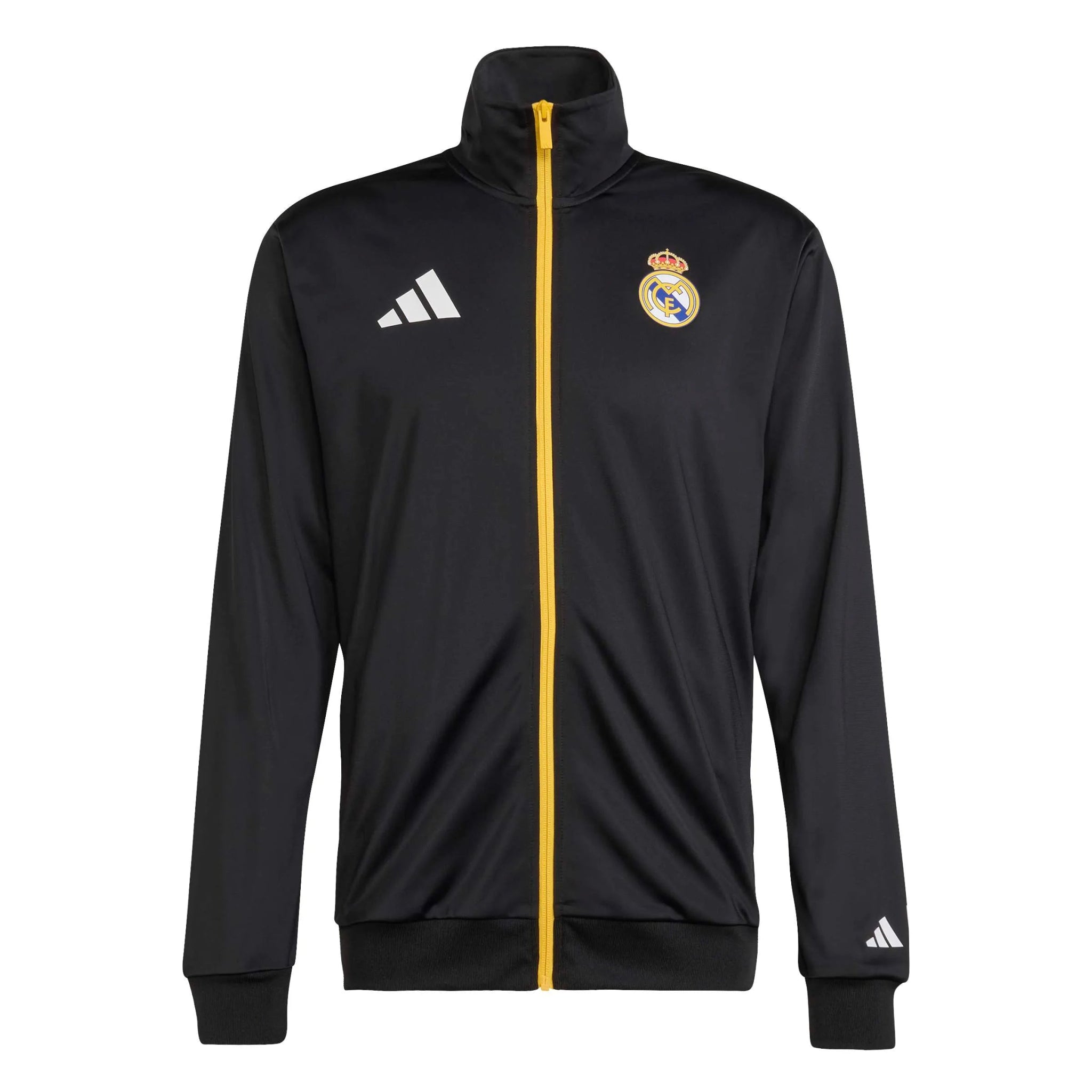 今年復刻　adidas Real Madrid アウェイジャージ Mサイズ 黒 Womens Adidas Real Madrid Z.N.E. Woven Track Jacket