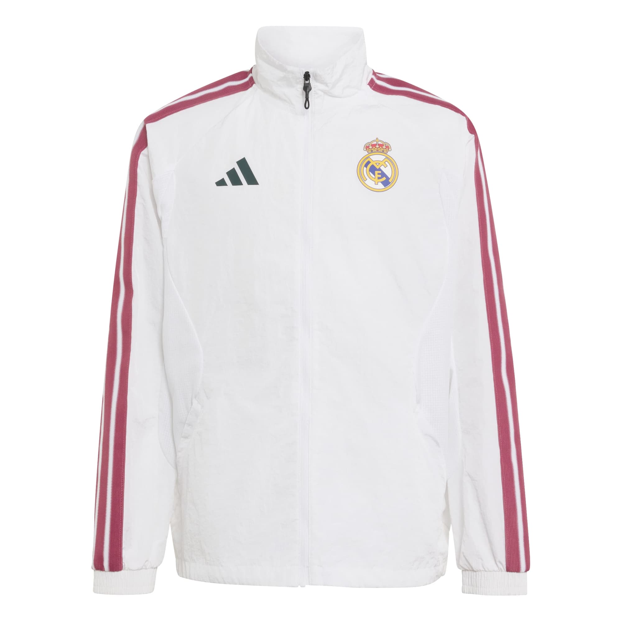 adidas 2026-27 Real Madrid Youth Home Anthem Jacket – ProSoccer