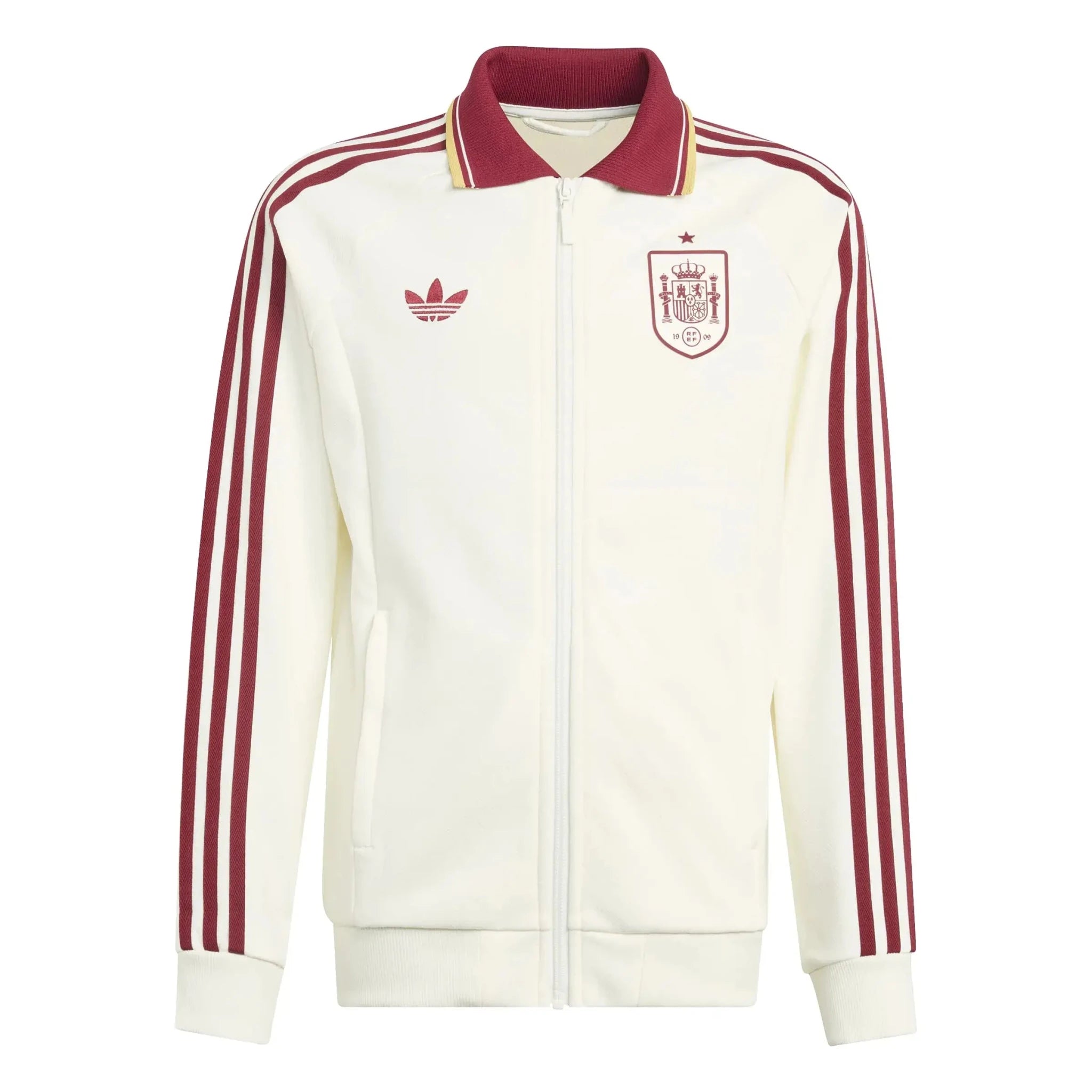 adidas 2026 Spain Youth Away Originals Anthem Jacket – ProSoccer adidas 2026 Spain Youth Away Originals Anthem Jacket – ProSoccer