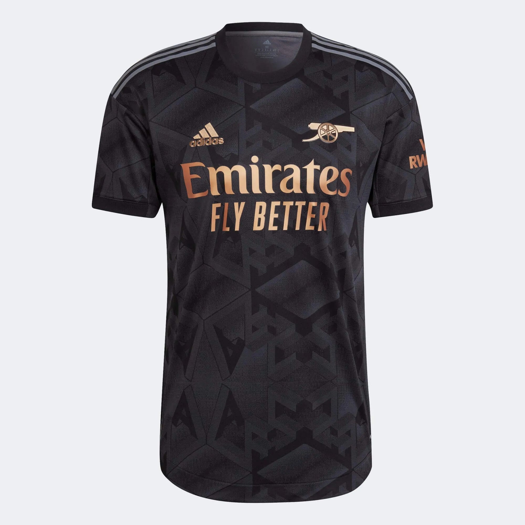 adidas 22-23 Arsenal Authentic Away Soccer Jersey - Black – ProSoccer