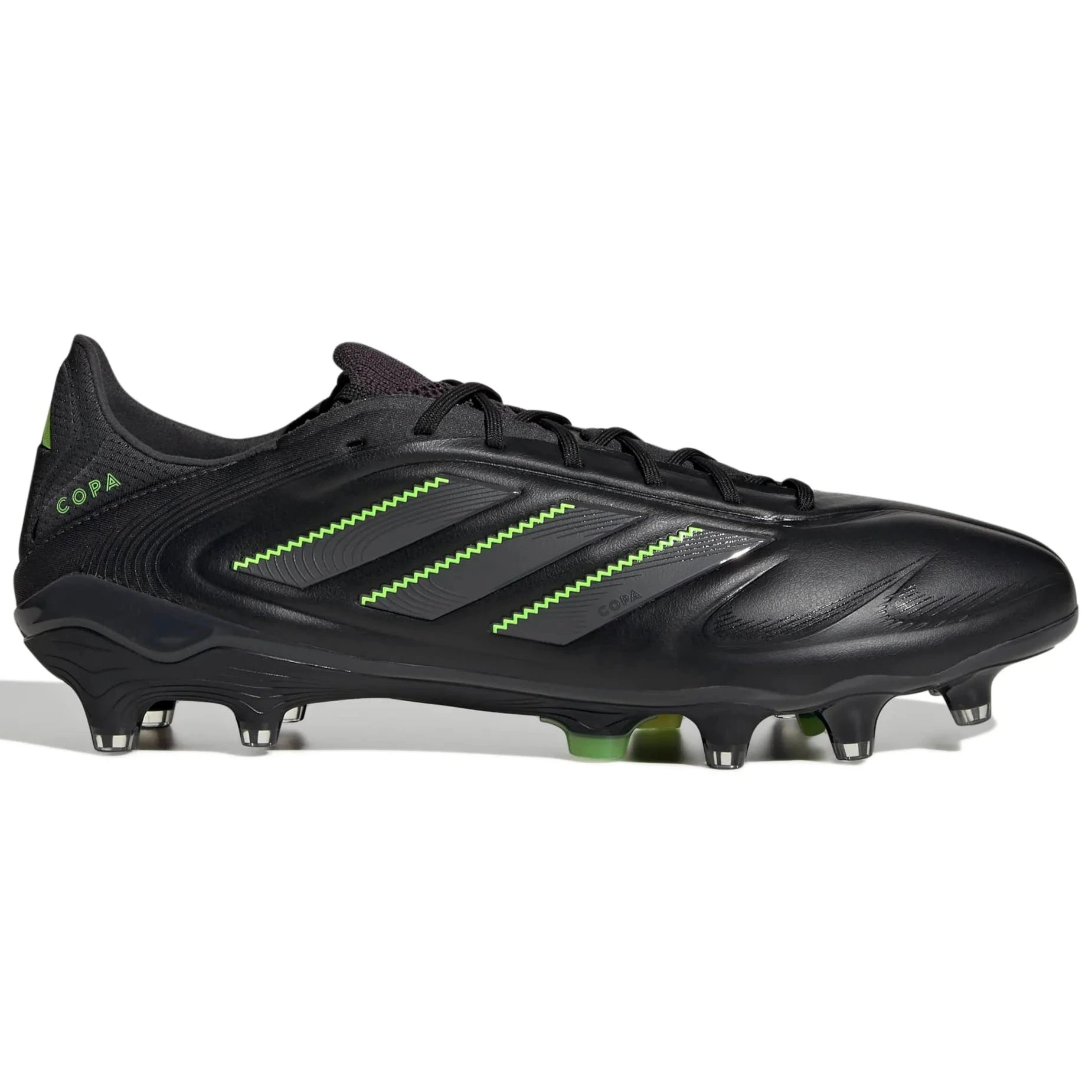 adidas gazelle silver green womens adidas Copa Pure 3 Elite Firm Ground Cleats - Unisex - Core Black / Dgh Grey / Lucid Lemon