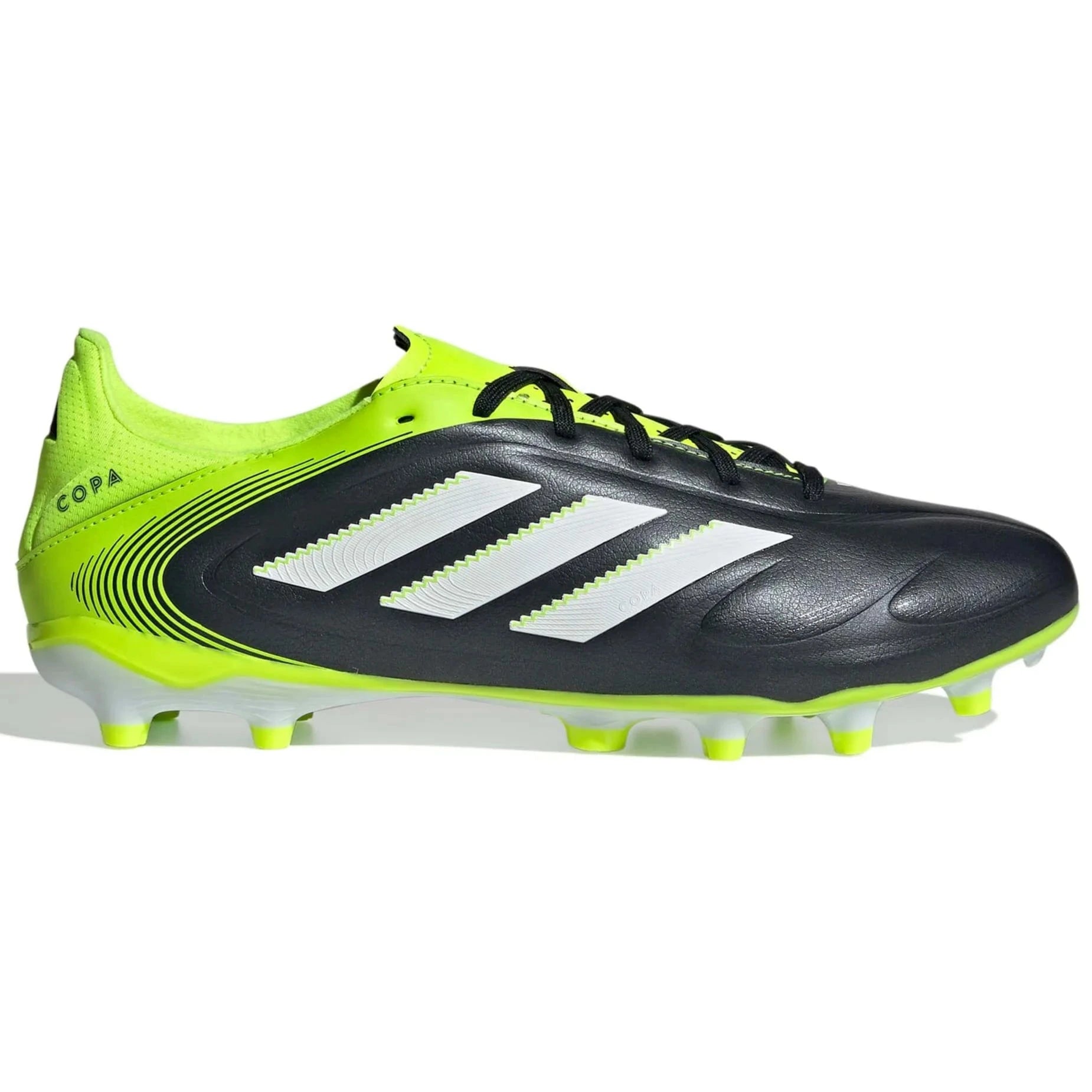 Adidas Copa Pure 3 Elite FG Soccer Cleats Mens 7 8 Black Lemon Copa Pure 3 Elite FG [Core Black/White/Lucid Lemon] – Tursi  main image 3