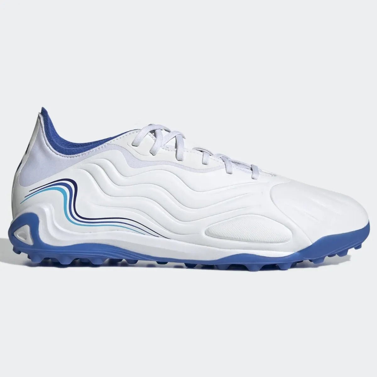 adidas Copa Sense .1 Turf Soccer Shoes TF - White-Blue – ProSoccer