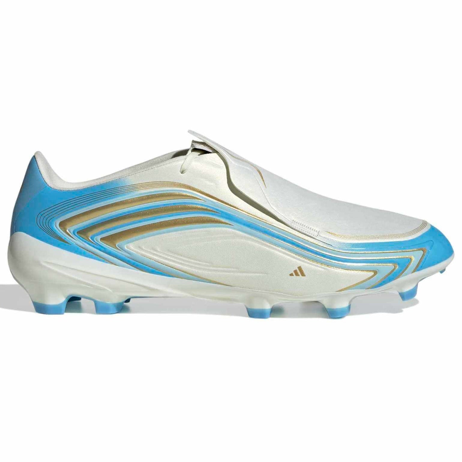 adidas Junior F50 Messi League Laceless Firm Ground Soccer Cleats