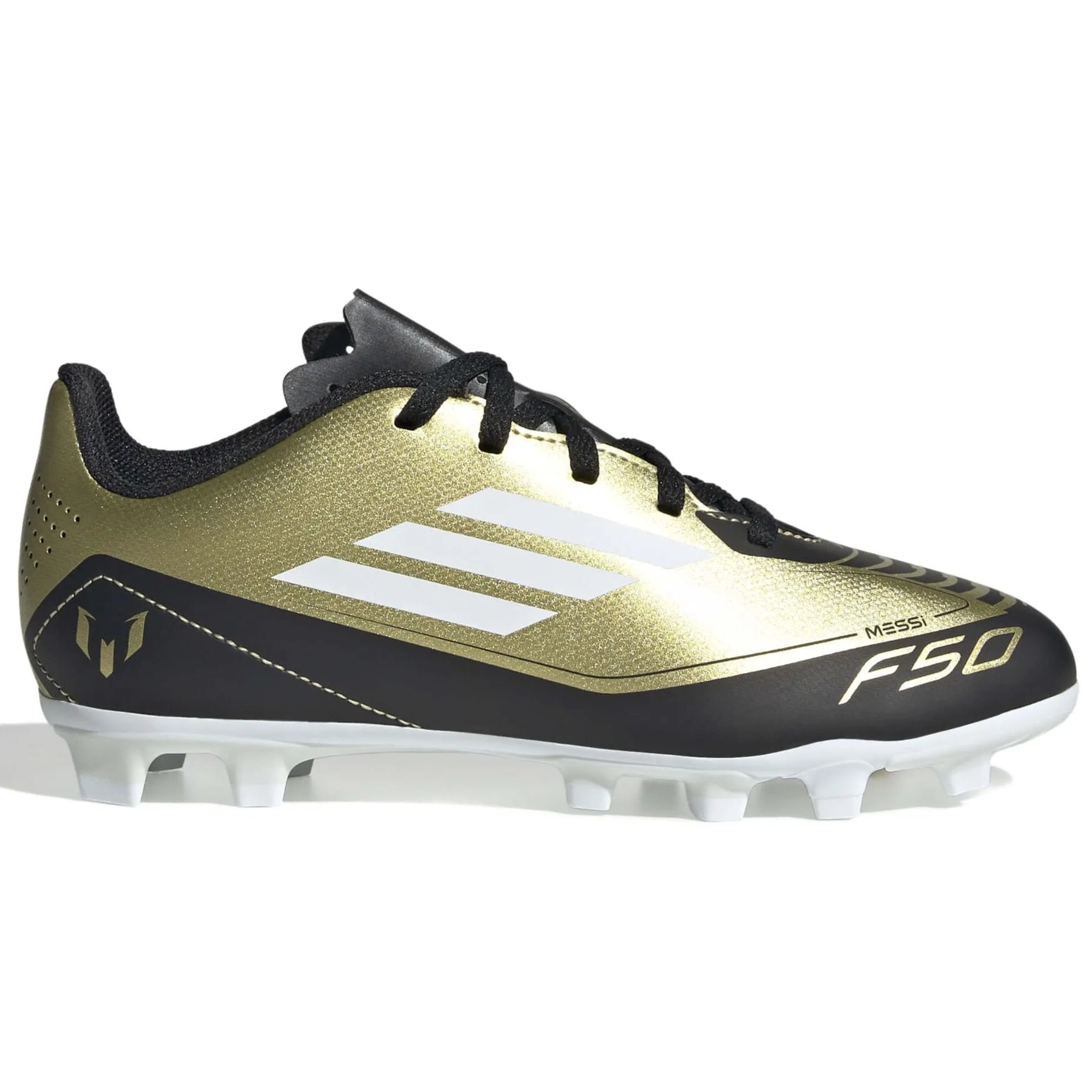 adidas Kids F50 FxG Messi - Triunfo Dorado (FA24) Soccer Cleats