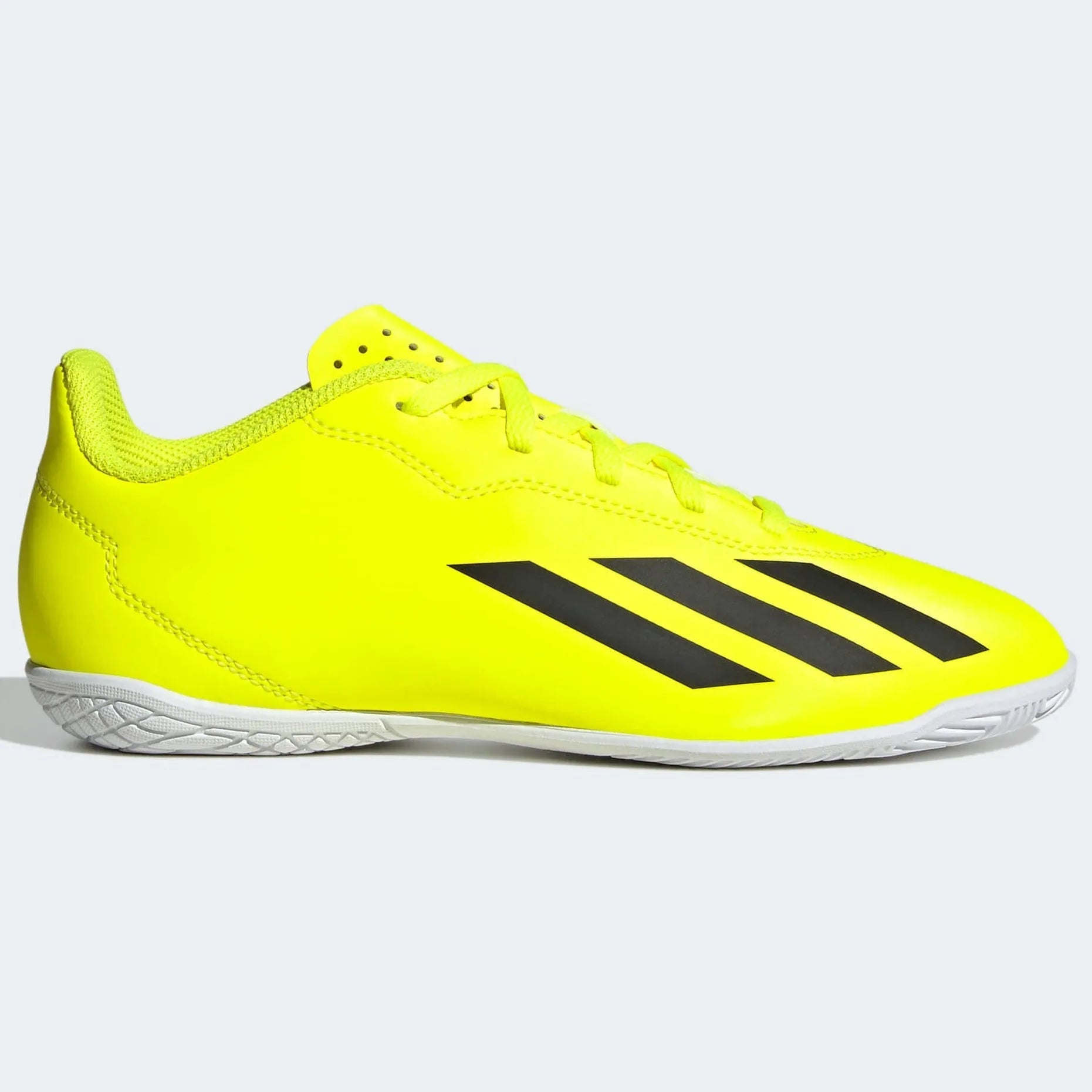 adidas Kids X Crazyfast Club Indoor Soccer Shoes IC - Solar Energy