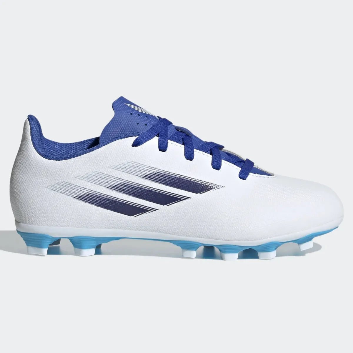 Adidas X SpeedFlow .4 FxG size 9.5 adidas Kids X Speedflow .4 FxG - White-Indigo-Sky Rush  main image 4