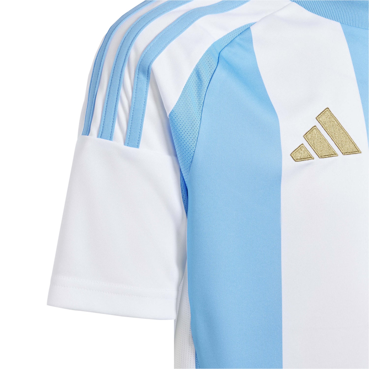 adidas 2024-25 Argentina Youth Stadium Home Jersey (Detail 1)