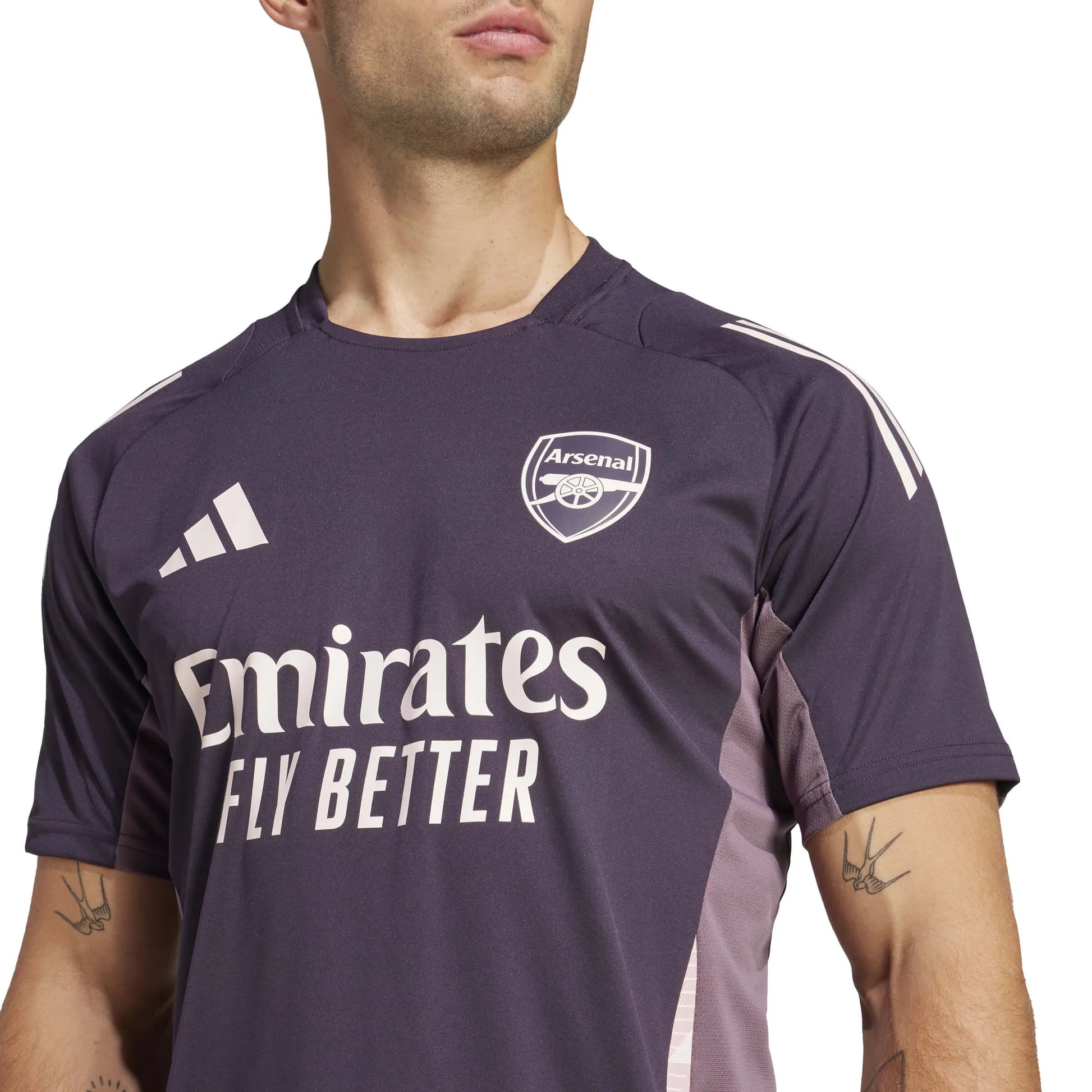 adidas 2024-25 Arsenal Men's Tiro 24 Training Jersey (Detail 1)