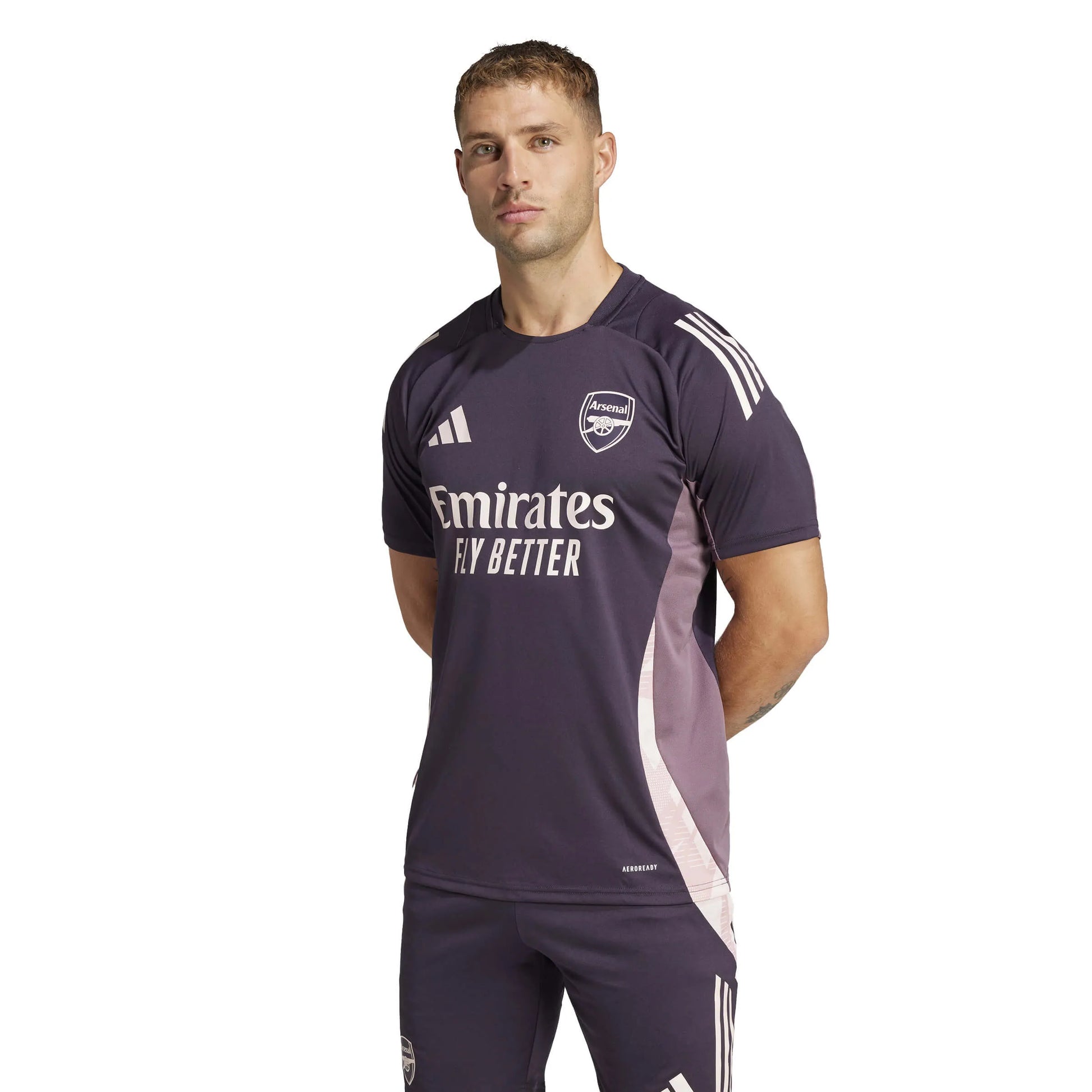 adidas 2024-25 Arsenal Men's Tiro 24 Training Jersey (Model - Front)