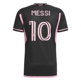 adidas 2024-25 Inter Miami Men's Authentic Away Messi #10 Jersey (Back)