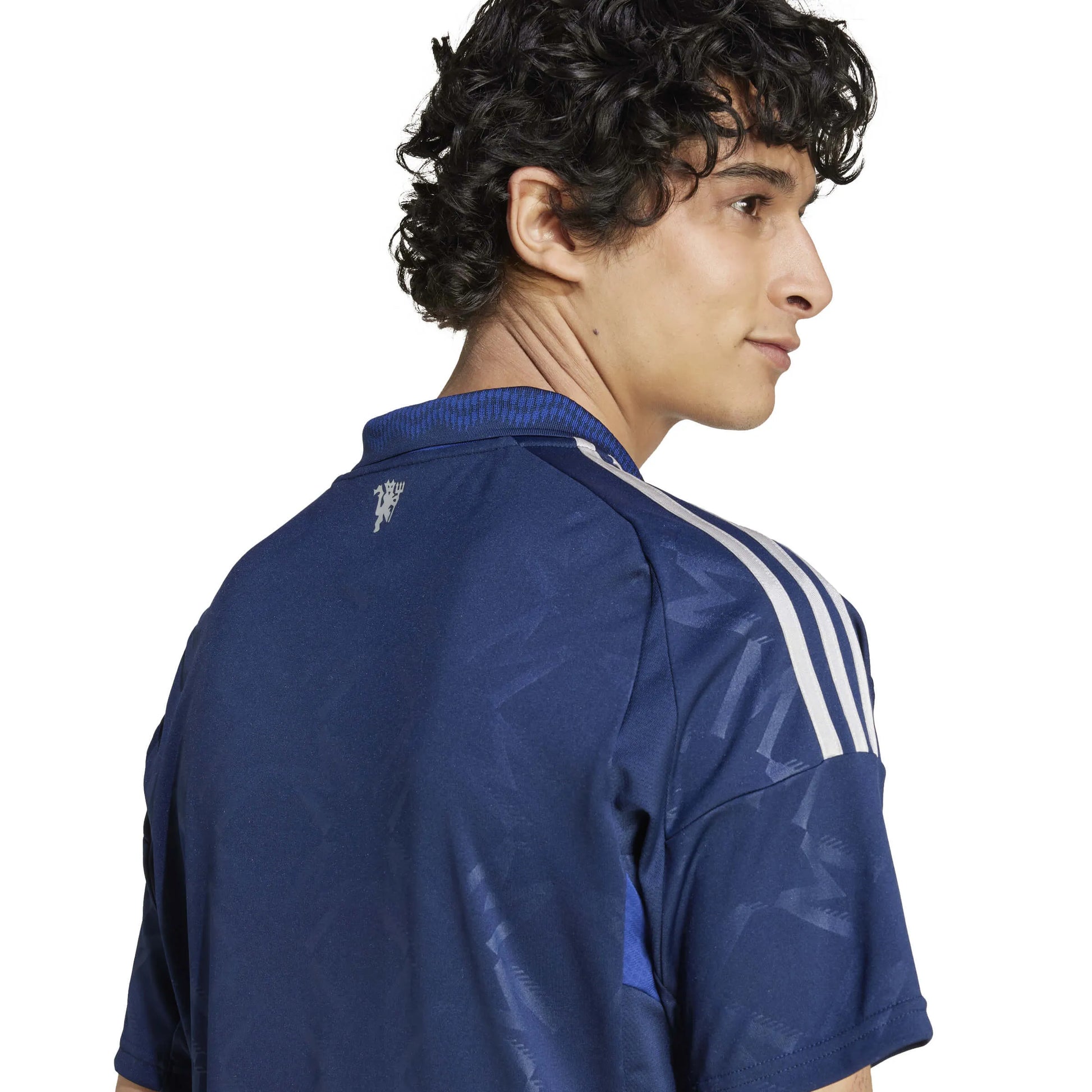 adidas 2024-25 Manchester United Men's Stadium Away Jersey (Detail 1)