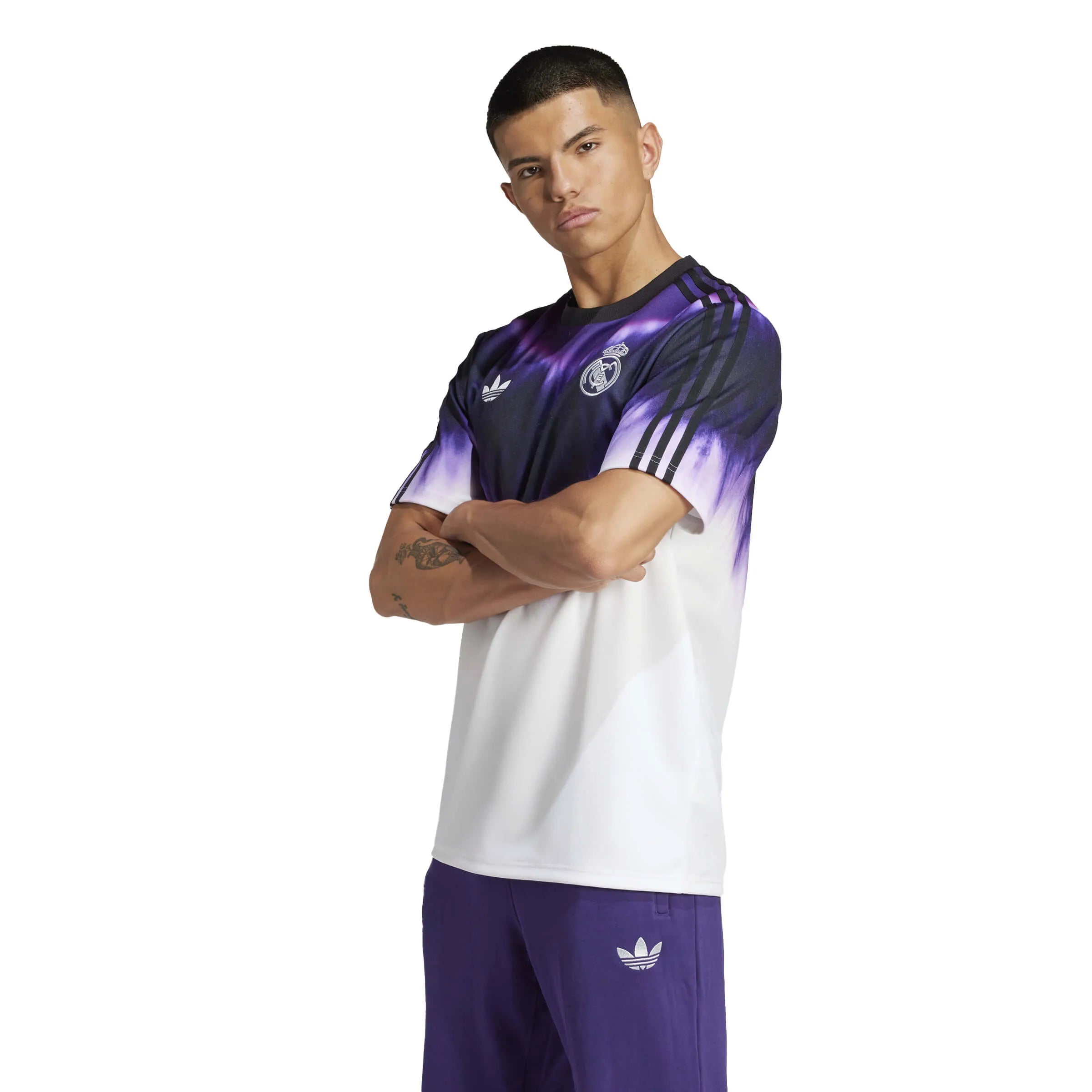adidas 2024-25 Real Madrid Men's CNY Jersey (Model - Front)