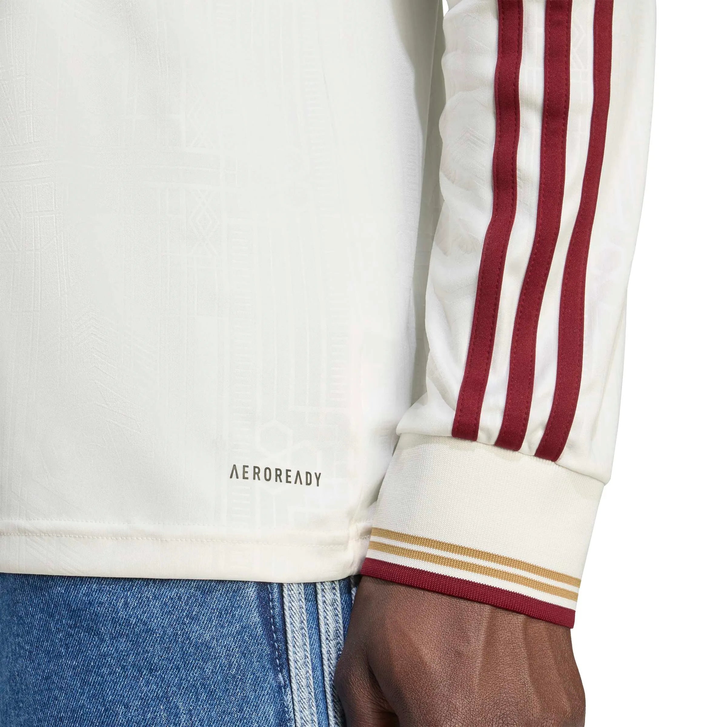 adidas 2025-26 Arsenal Men's Stadium Third Long-Sleeve Soccer Jersey (Detail 2)