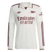 adidas 2025-26 Arsenal Men's Stadium Third Long-Sleeve Soccer Jersey (Front)