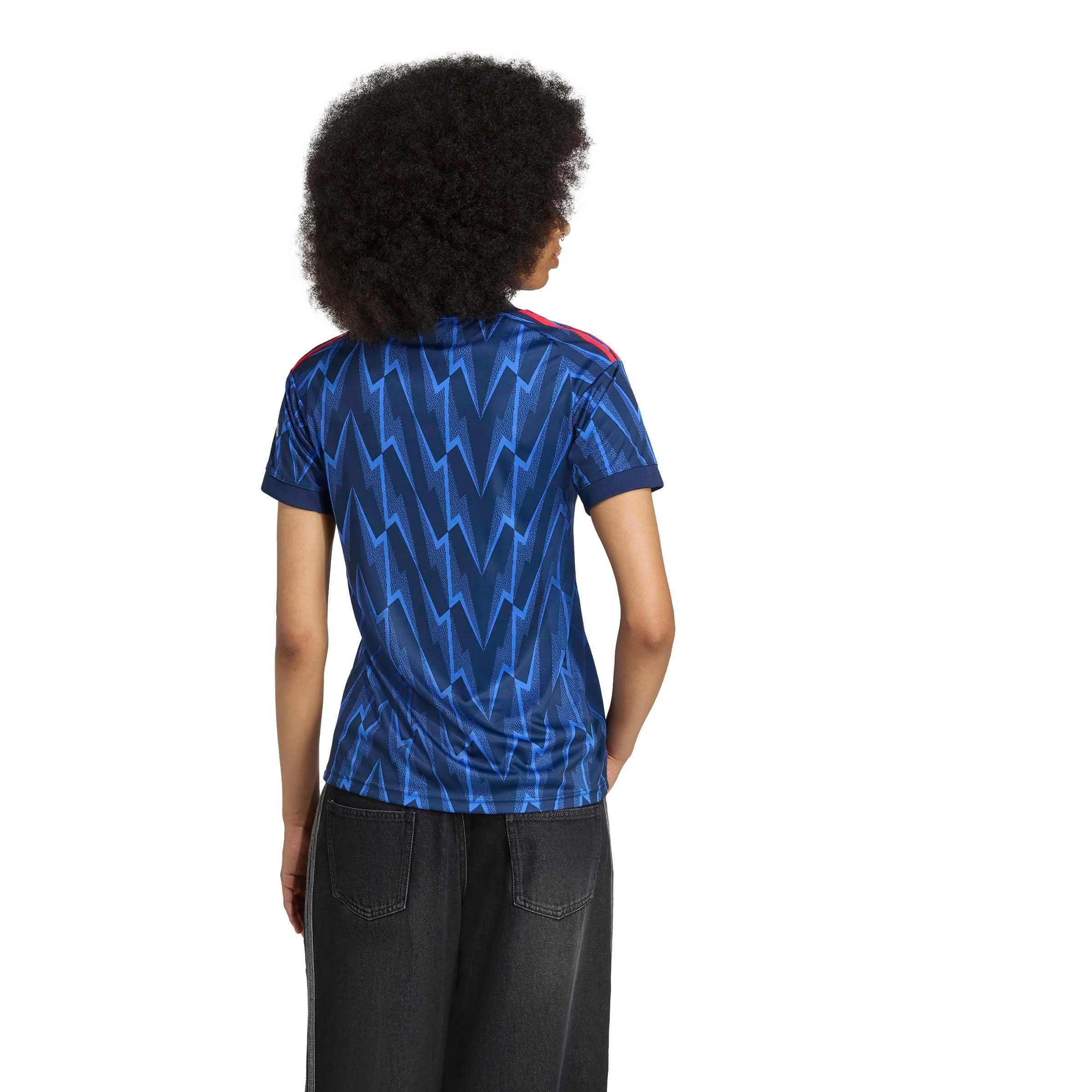 adidas 2025-26 Arsenal Women's Stadium Away Soccer Jersey (Model - Back)