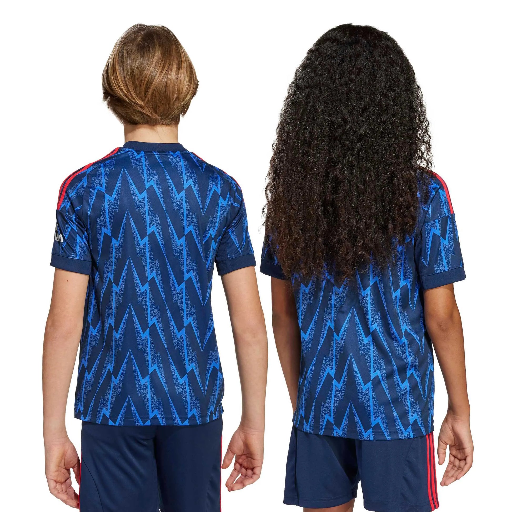 adidas 2025-26 Arsenal Youth Stadium Away Soccer Jersey (Models - Back)